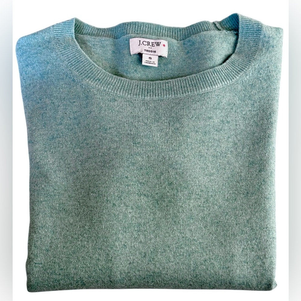 J.Crew Teddie Sweater | Size S | Green